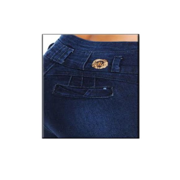 MM JEANS STRETCH DENIM DARK BLUE, WAIST 27iN, H10 MMWY100 SZ 3 , BUTT LIFTING, - Picture 13 of 13